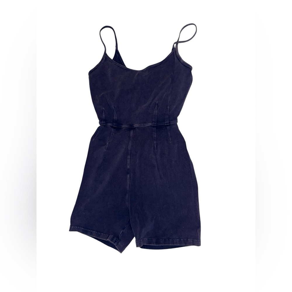 Offline By Aerie Blue Romper Size Small